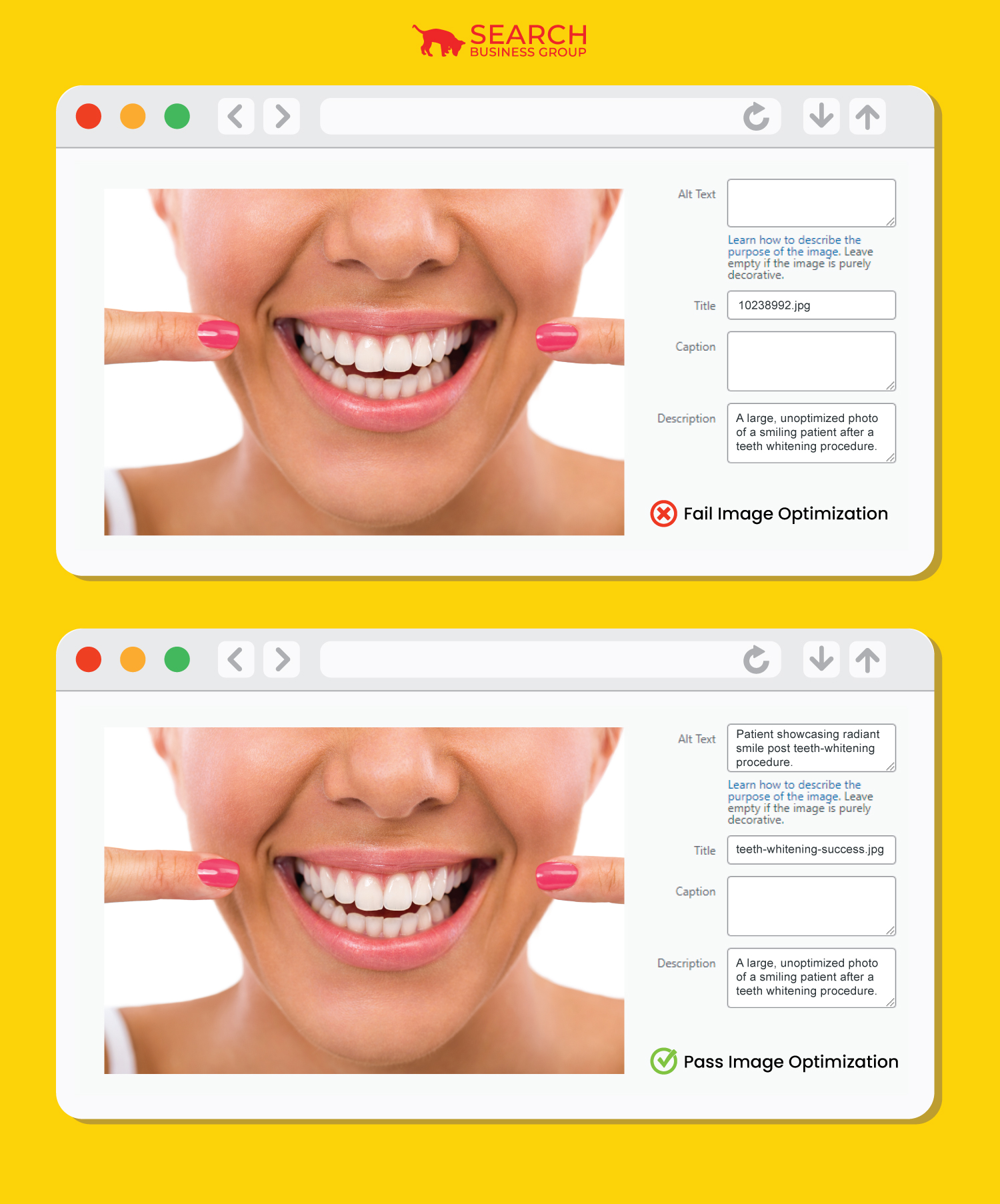 On Page SEO for Dental Clinics