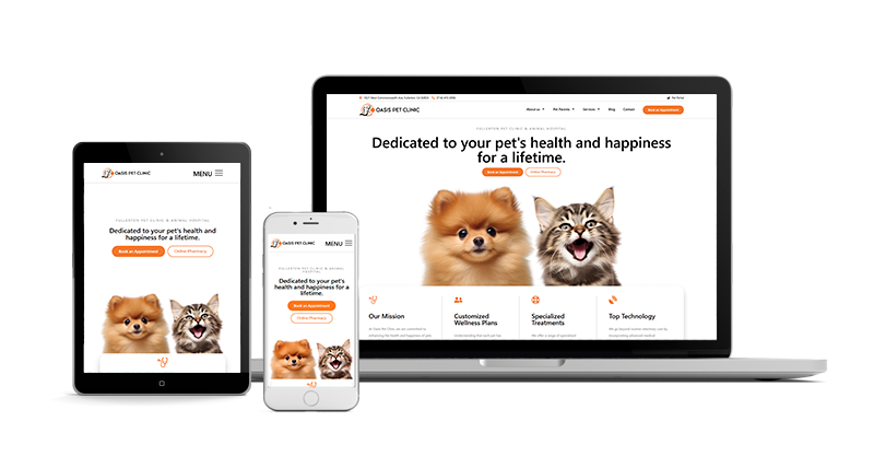 Veterinary Website Design