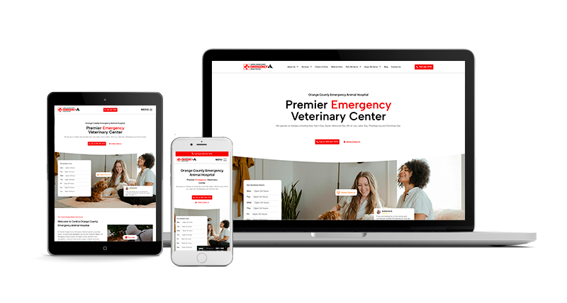 Animal Hospital Website Design Orange County